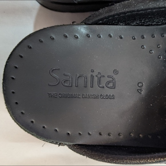 Sanita navy blue clogs - Picture 4 of 6